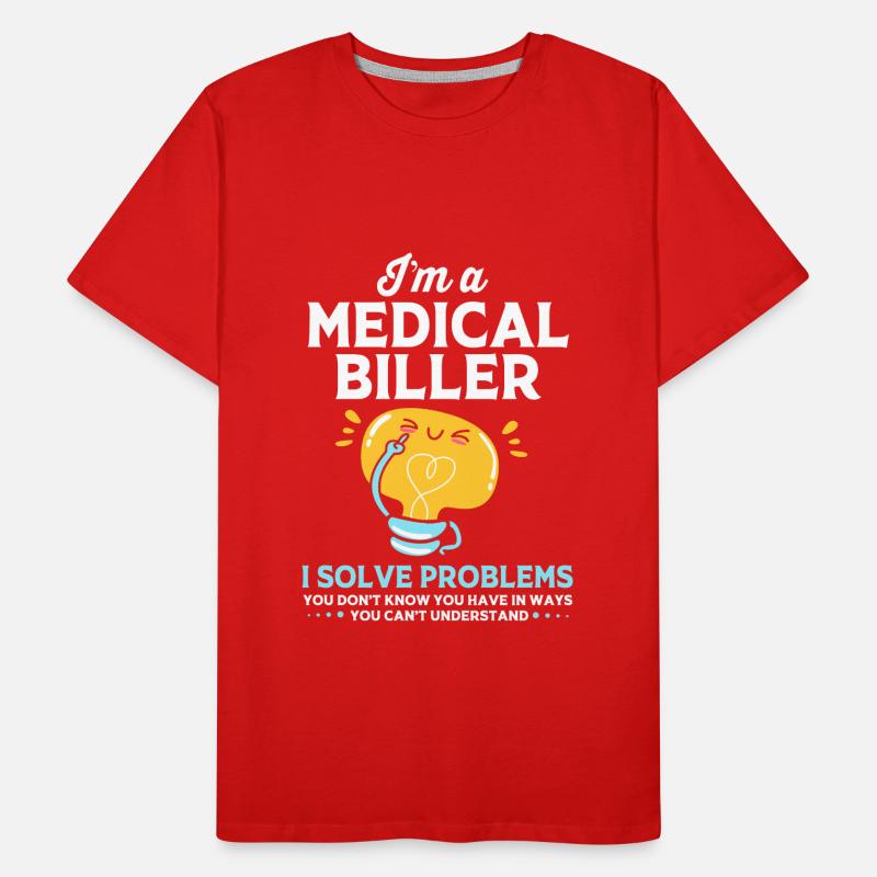 Medizin Coder Männer Premium Bio T-Shirt