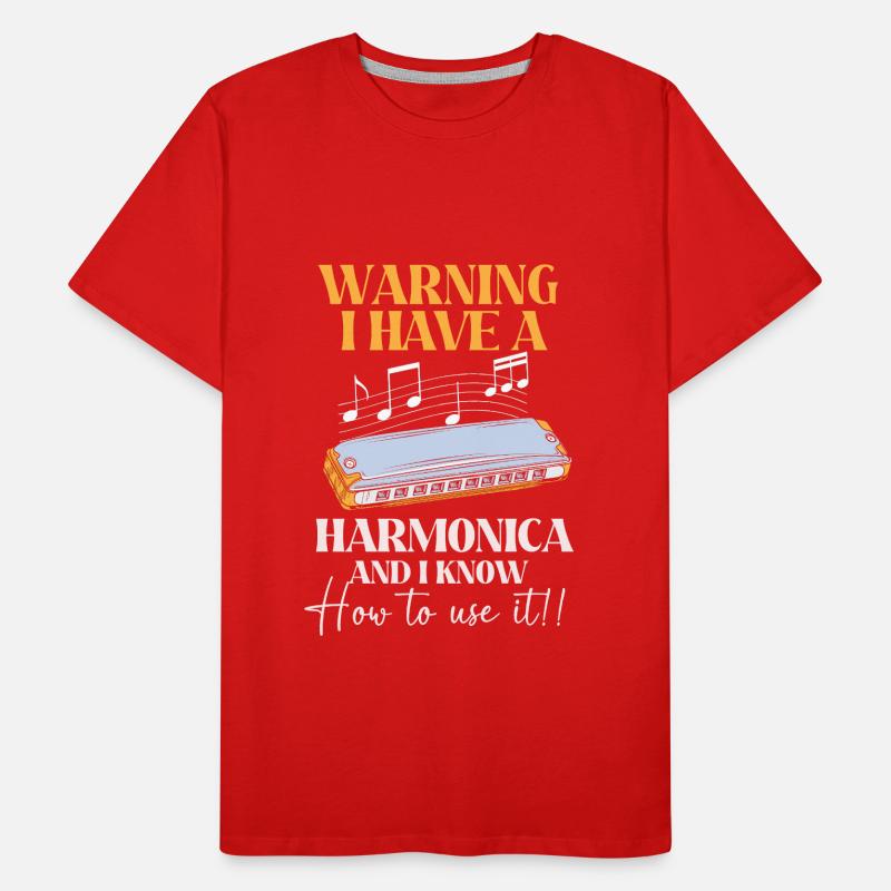 Harmonica T-shirt bio Premium Homme