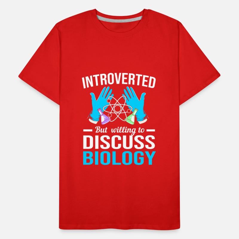 Molecule Structural Formula Men's Premium Organic T-Shirt