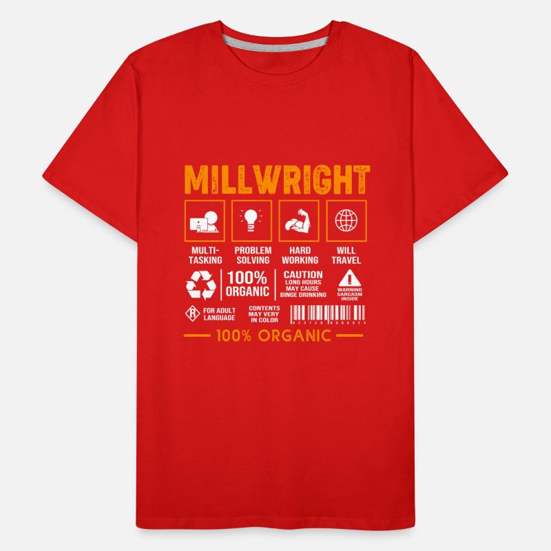 Locksmith Mechanic Mechanical Engineering CNC Men's Premium Organic T-Shirt