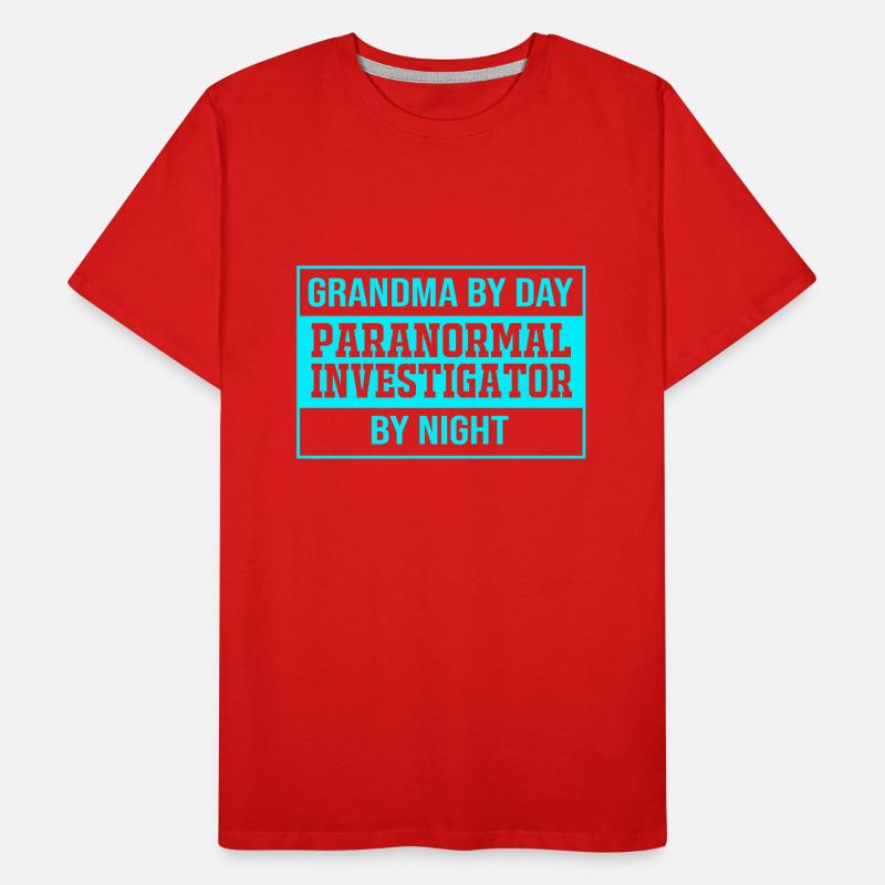 Paranormal Ghost Ghost Hour Ghost Ghost Men's Premium Organic T-Shirt