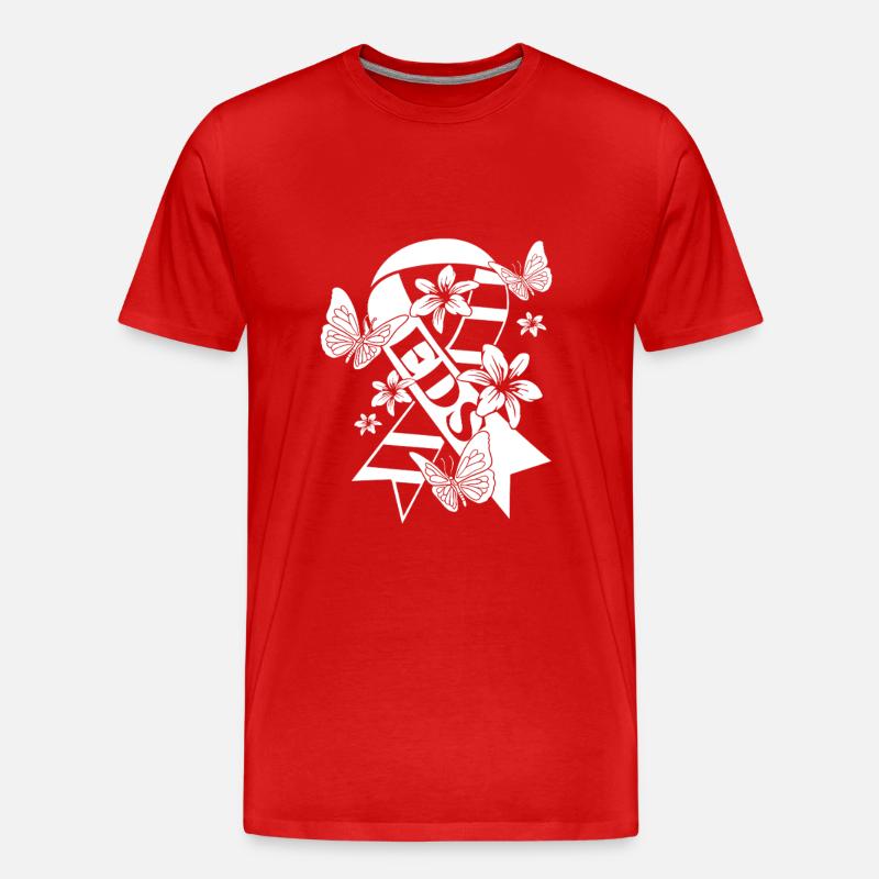 HSD Ehlers-Danlos-Syndrom EDS - Männer Premium Bio T-Shirt - Rot