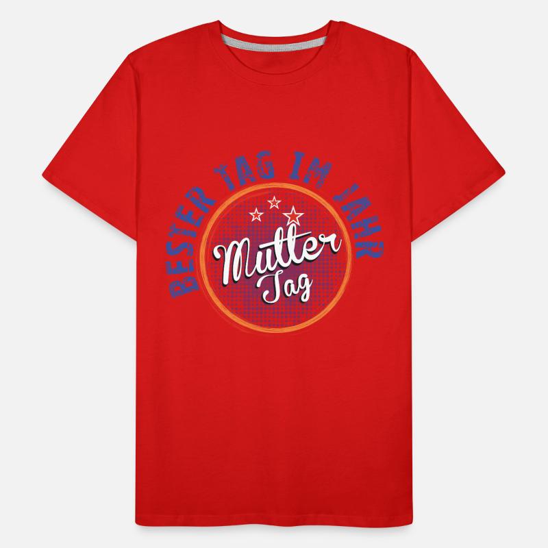 Muttertag! Männer Premium Bio T-Shirt