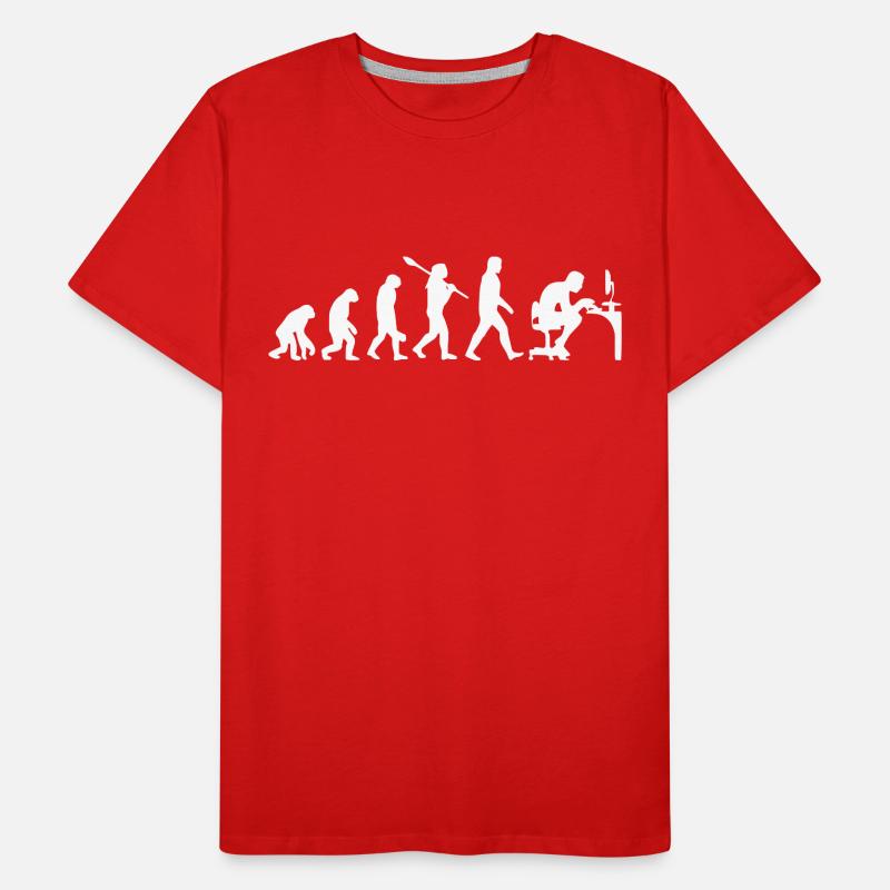 Programmeur - Evolution - PC - Informaticien T-shirt bio Premium Homme