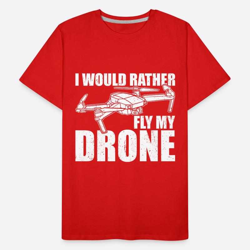 Drone Drones Men's Premium Organic T-Shirt