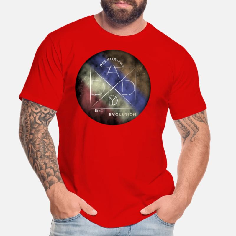 Performing Daddy Evolution Männer Premium Bio T-Shirt