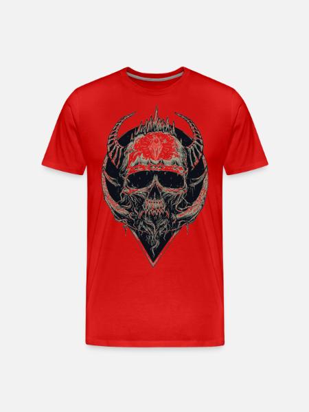 ROCK COLLECTION 2017 - Men's Premium Organic T-Shirt - red