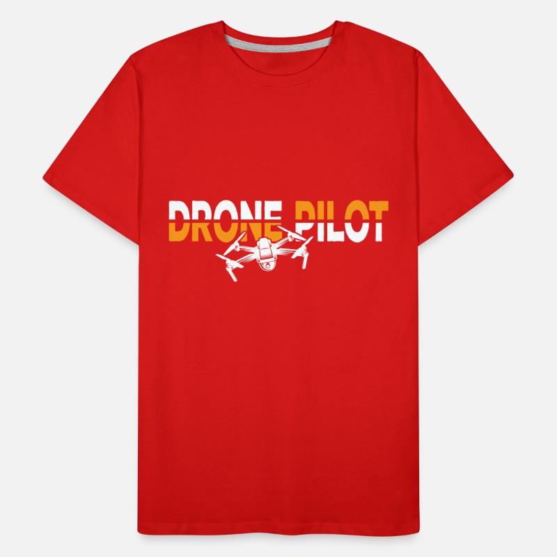 Drone Pilot Drone Drones Drone Pilot Limited T-shirt bio Premium Homme