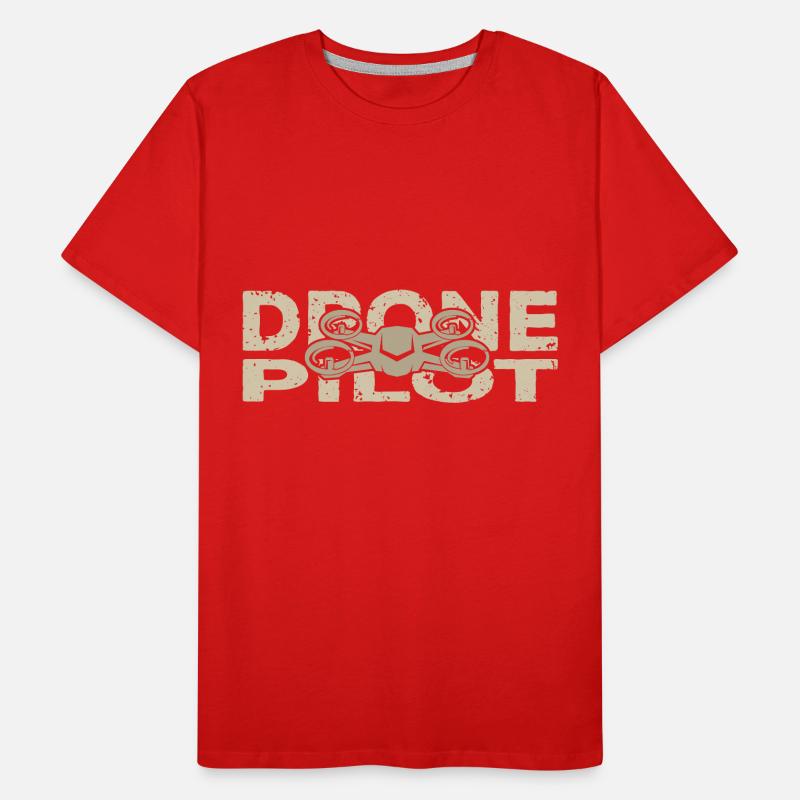 Drone Drone Drone Quadcopter Birthday Men's Premium Organic T-Shirt