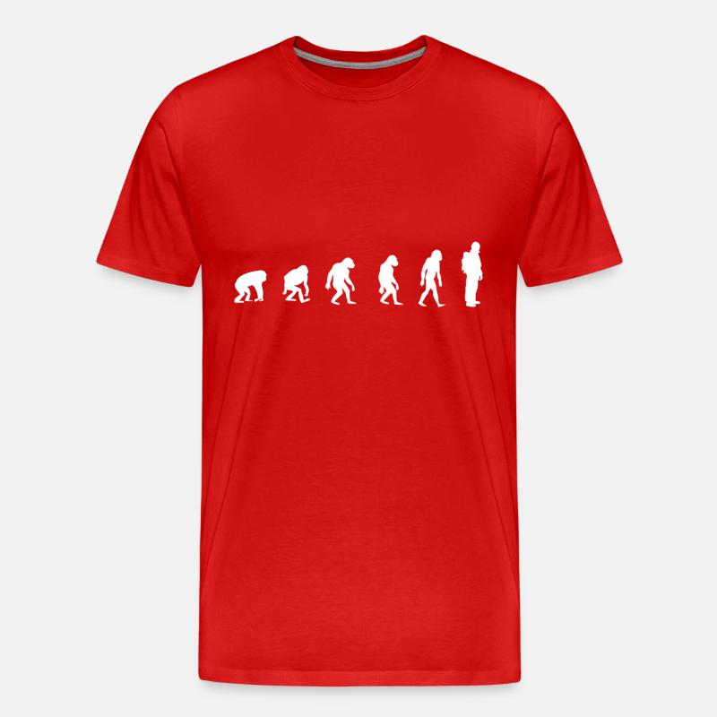 Pompier Pompier Pompier - T-shirt bio Premium Homme - rouge
