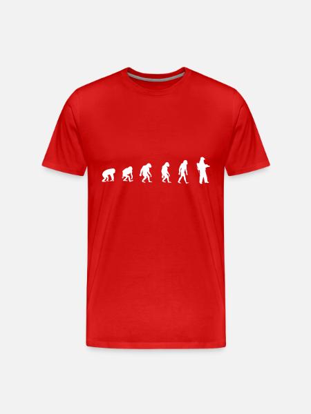 Pompier Pompier Pompier - T-shirt bio Premium Homme - rouge