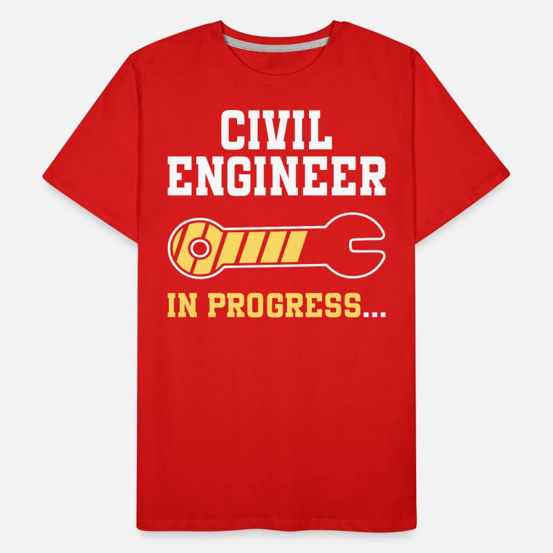 Engineering Future Civil Engineer Men's Premium Organic T-Shirt