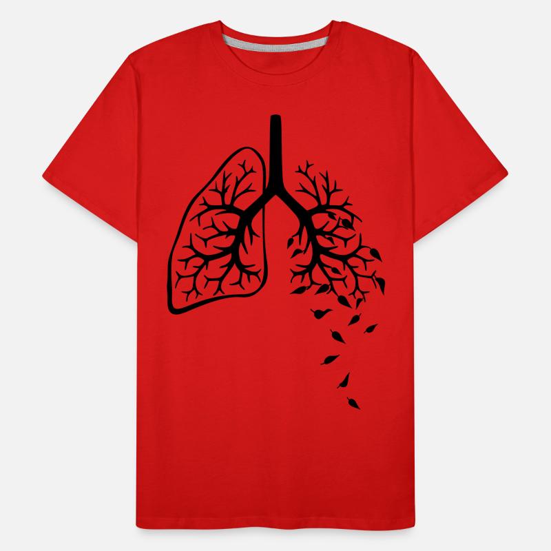 Lung Tree Men's Premium Organic T-Shirt