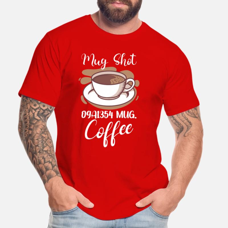Coffee Lover Caffeine Molecule Java Latte Espresso Männer Premium Bio T-Shirt