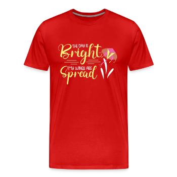 Kite Flying Kite Fan Für Fite Flying Lovers - Männer Premium Bio T-Shirt - Rot - Vorne - Damien (186cm)