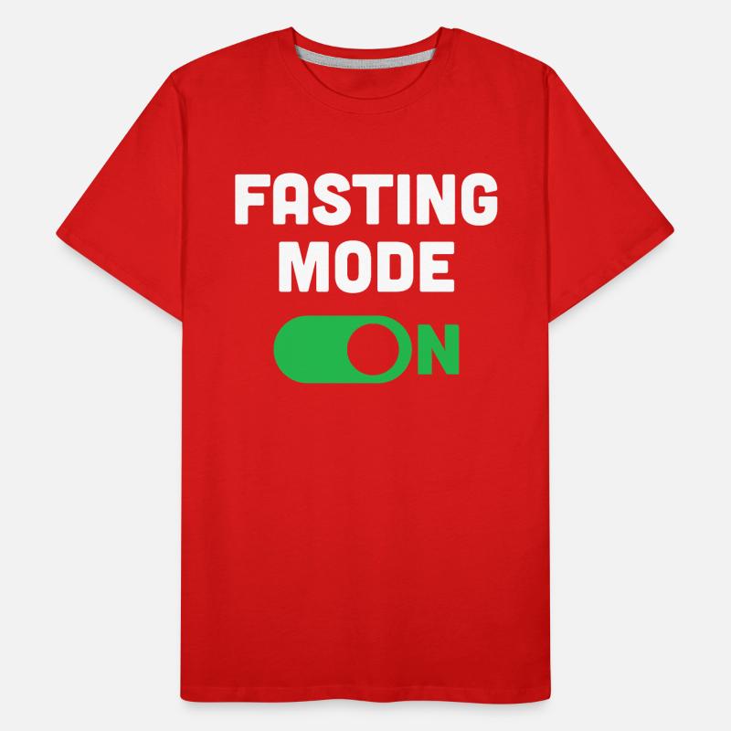 Mode de jeûne activé T-shirt bio Premium Homme