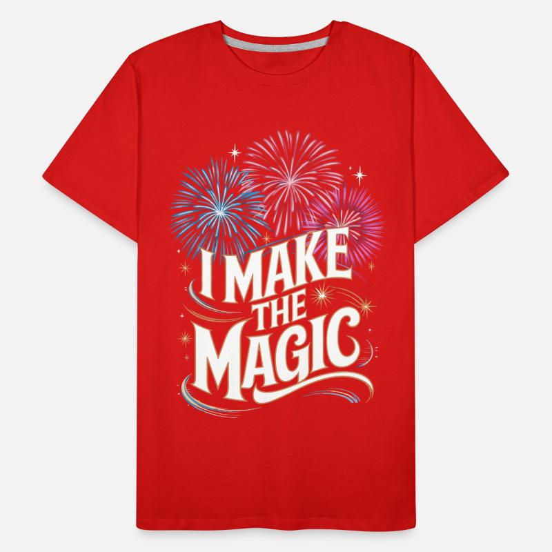 Pyrotechnics Fireworks Pyrotechnics Men's Premium Organic T-Shirt