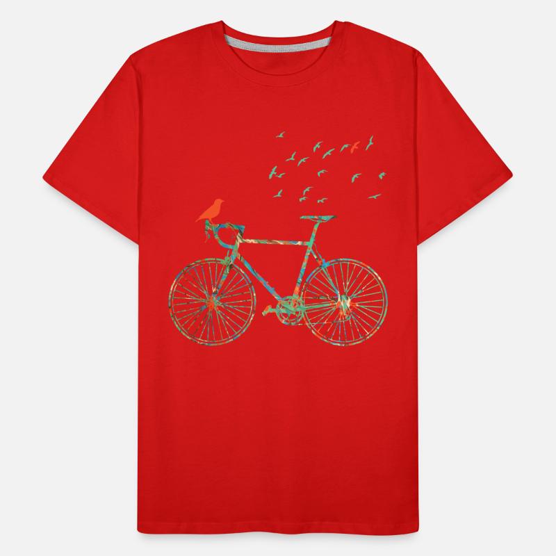 vélo e 4 T-shirt bio Premium Homme