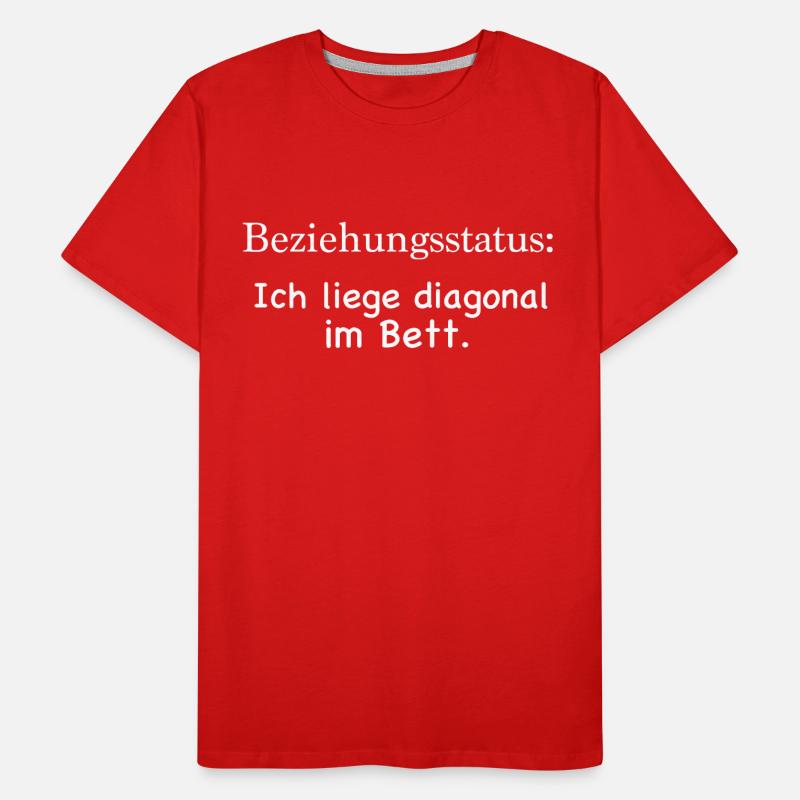 Statut relationnel T-shirt bio Premium Homme