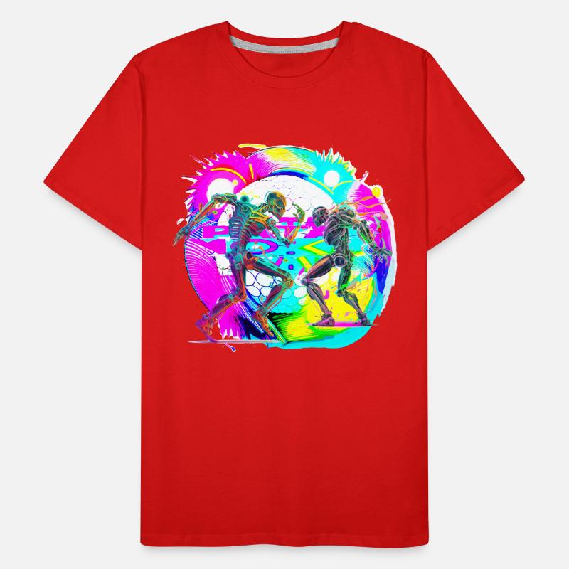 Robots dansants T-shirt bio Premium Homme