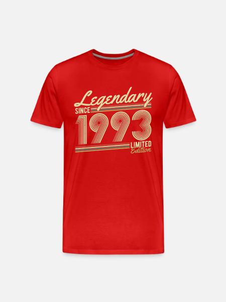 Legendary since 1993 - Men's Premium Organic T-Shirt -