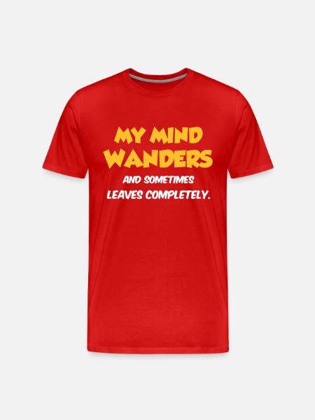 Funny - Men's Premium Organic T-Shirt - red