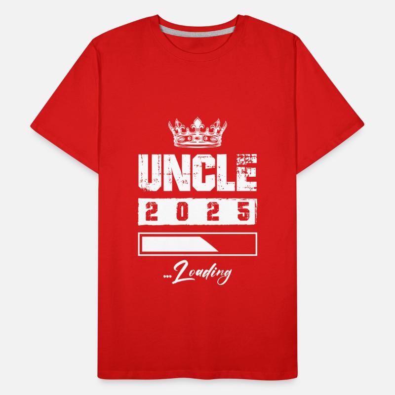 Onkel 2025 Loading Männer Premium Bio T-Shirt
