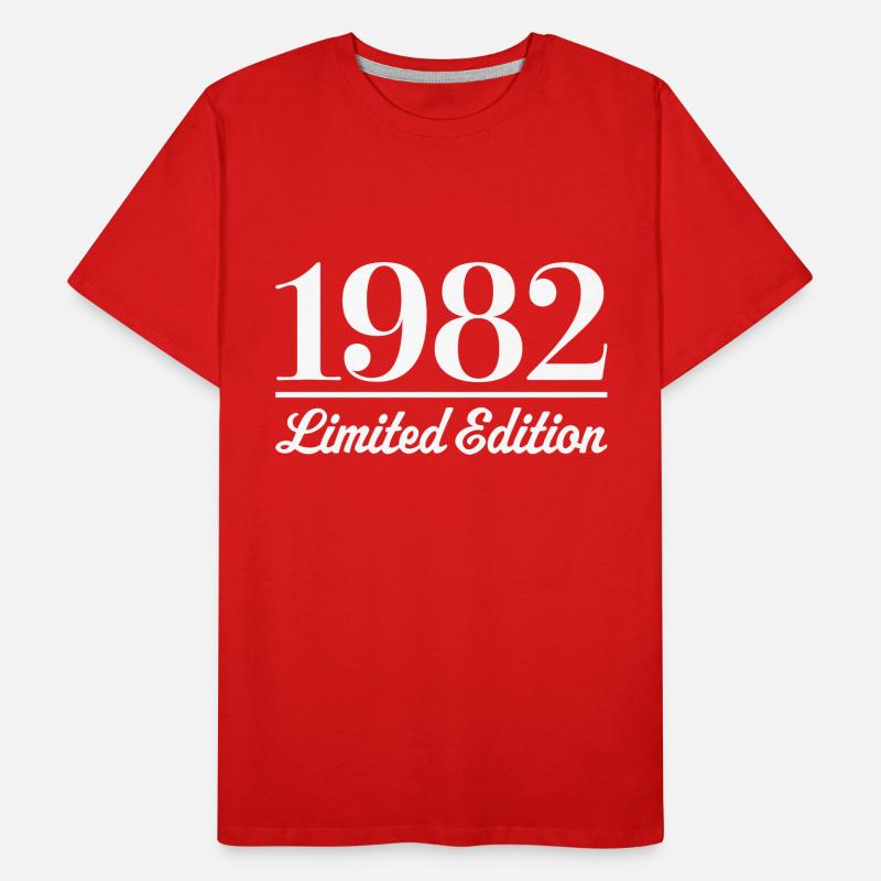 1982 Limited Edition Männer Premium Bio T-Shirt