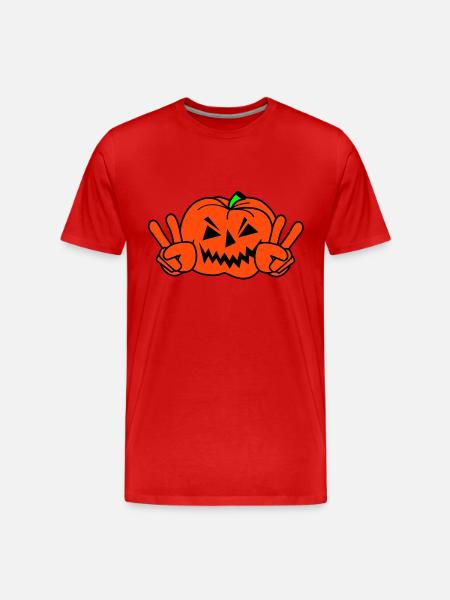 Halloween - T-shirt bio Premium Homme - rouge