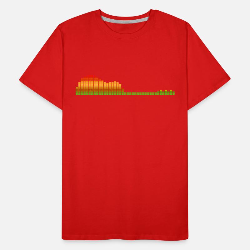 Gitarren-Shape-Equalizer Männer Premium Bio T-Shirt