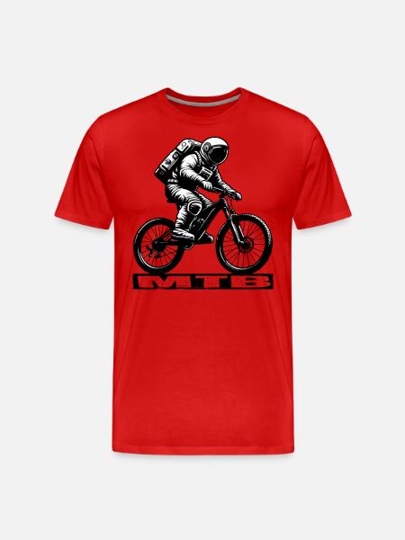 Vélo VTT - T-shirt bio Premium Homme - rouge