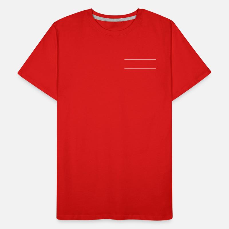 Forme des traits T-shirt bio Premium Homme