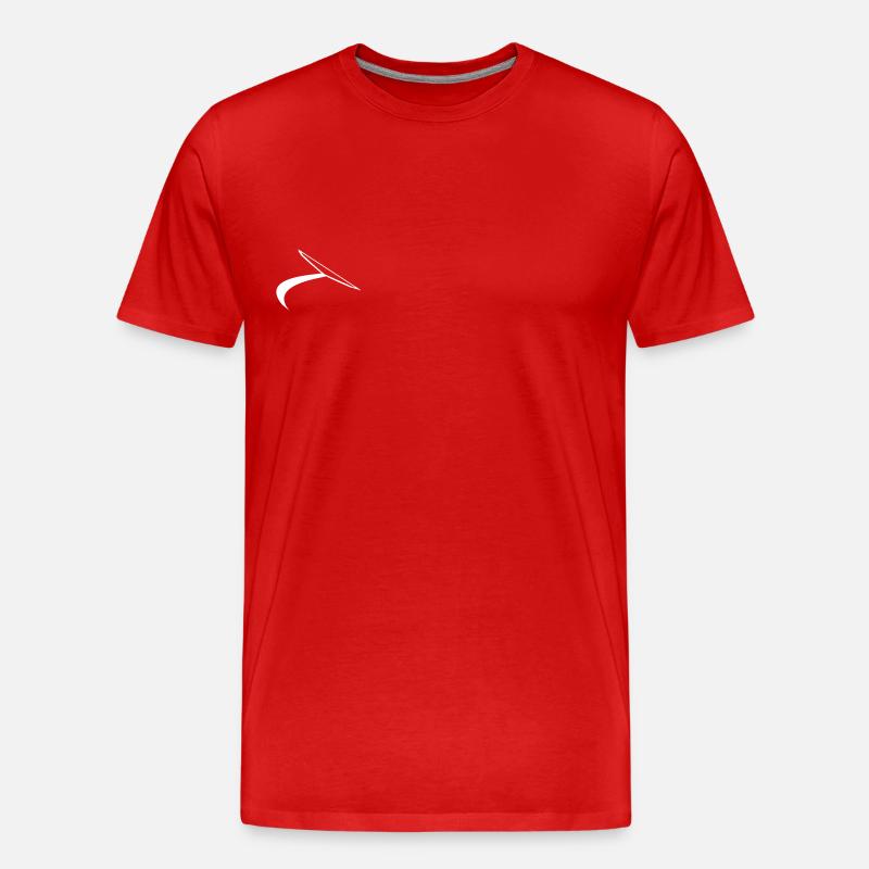 rope_2 - Männer Premium Bio T-Shirt - Rot