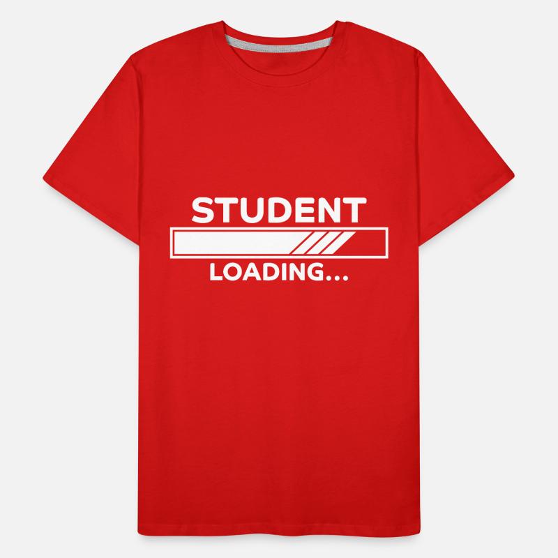 Student Spruch Uni Universität Student Geschenk Männer Premium Bio T-Shirt
