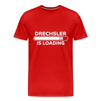 Drechsler Spruch Job Lustiges Drechsler Geschenk - Männer Premium Bio T-Shirt - Rot - Vorne - Damien (186cm)