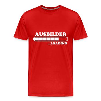 Ausbilder Spruch Beruf Lustiges Ausbilder Geschenk - Männer Premium Bio T-Shirt - Rot - Vorne - Damien (186cm)