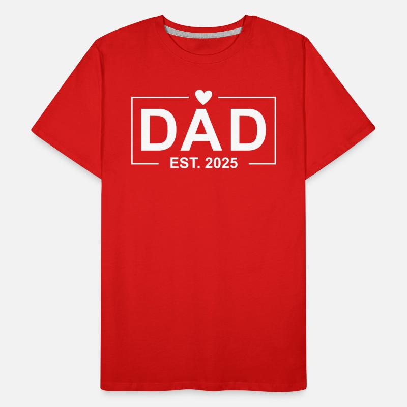 Papa Est 2025 T-shirt bio Premium Homme