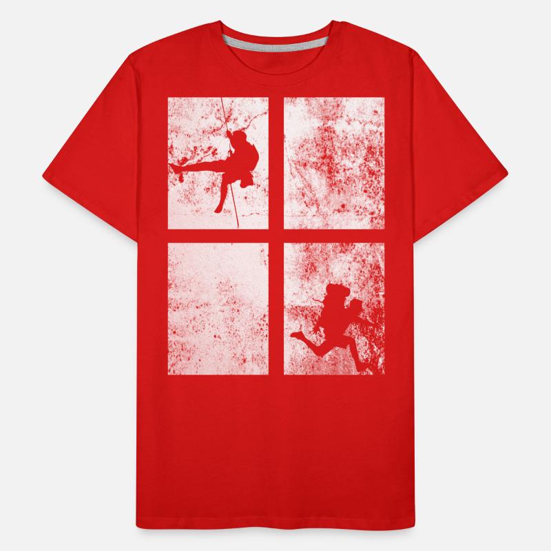 4 rectangles - escalade T-shirt bio Premium Homme