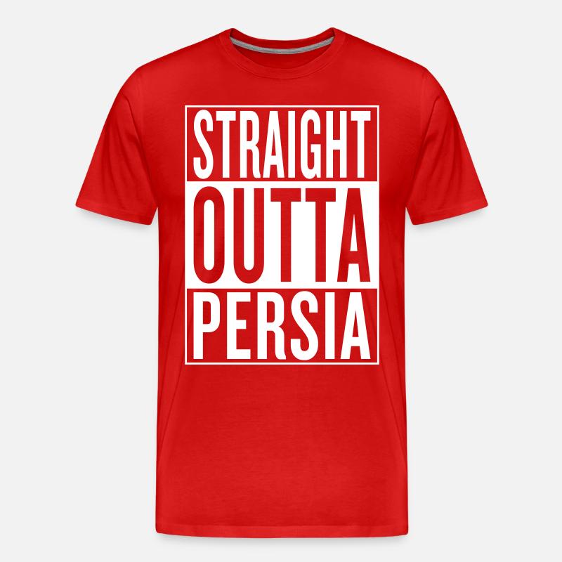 Persia - Männer Premium Bio T-Shirt - Rot