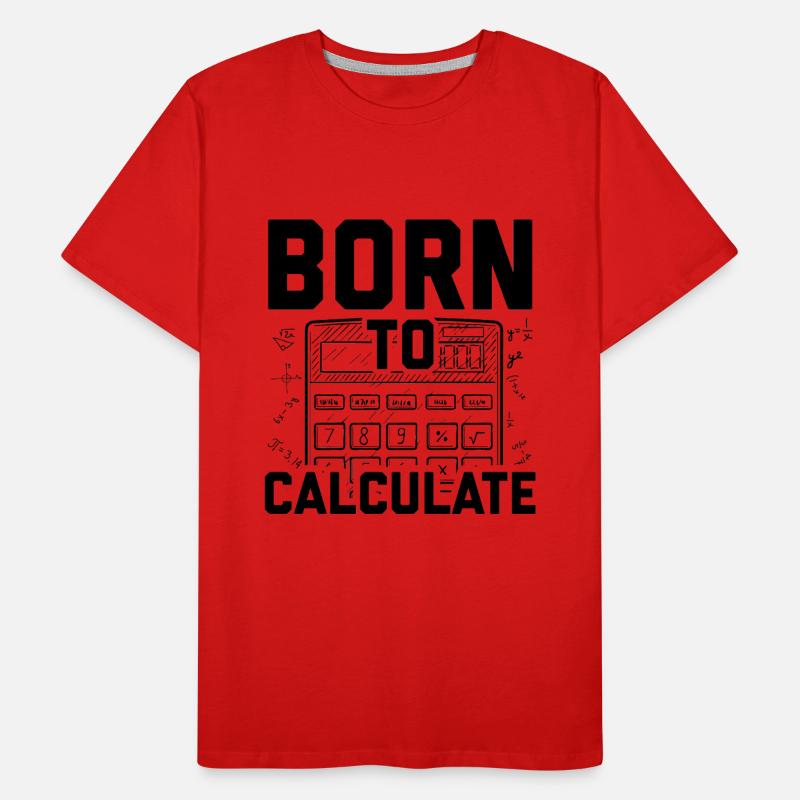 Maths, | Maths Mathe mathématiciens Cadeaux T-shirt bio Premium Homme