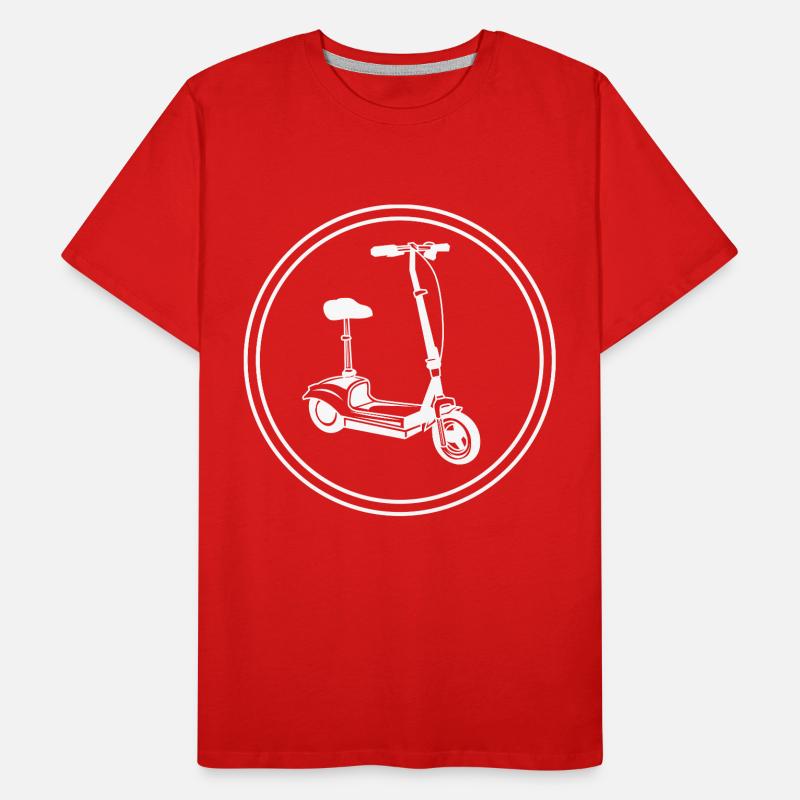 E-scooter Icon E Scooter Men's Premium Organic T-Shirt