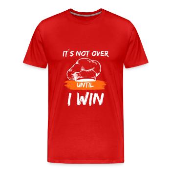 Sternekoch Koch Küche Kochen Antrieb Ehrgeiz - Männer Premium Bio T-Shirt - Rot - Vorne - Damien (186cm)