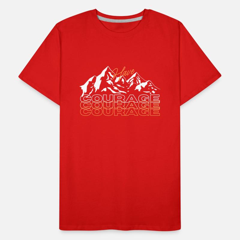 Coraje Courage T-shirt bio Premium Homme