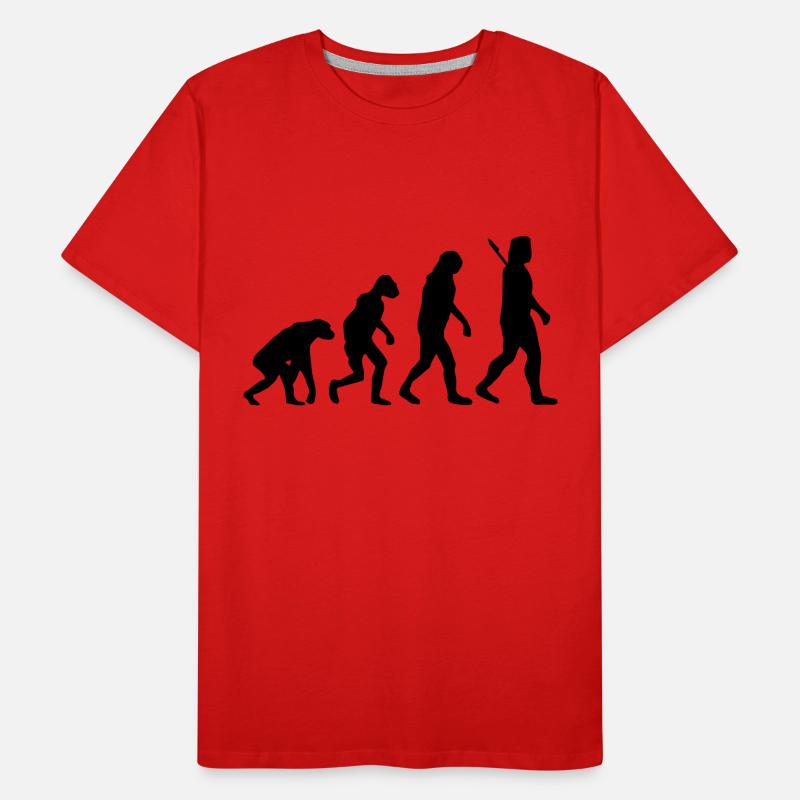 Evolution Männer Premium Bio T-Shirt