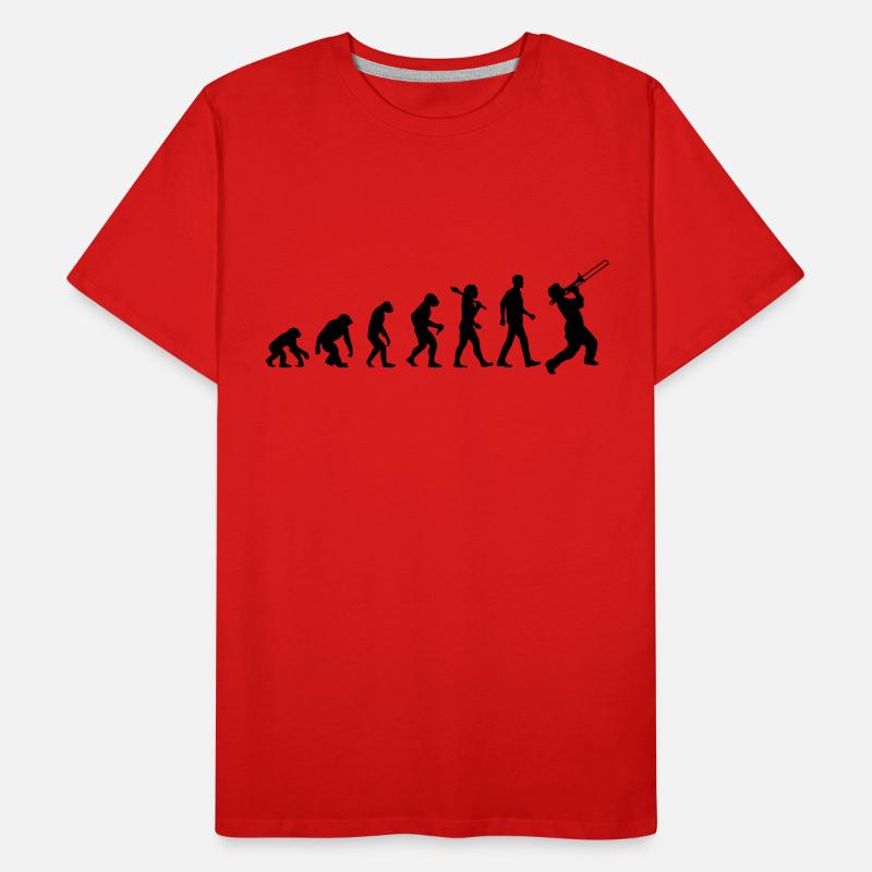 Jazz Evolution Männer Premium Bio T-Shirt