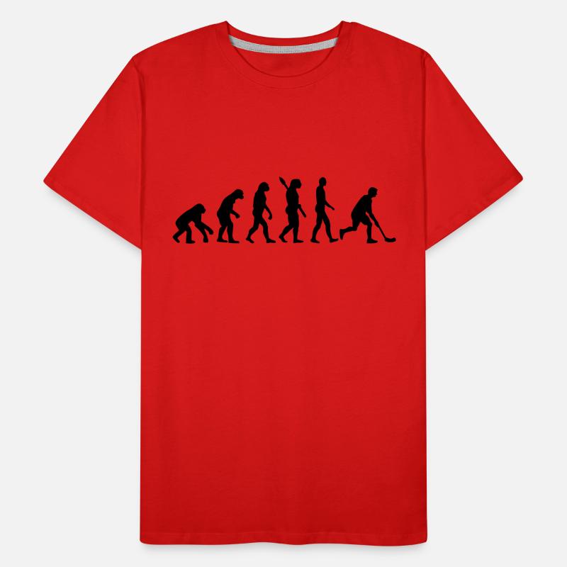 Floorball Evolution Männer Premium Bio T-Shirt