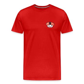 Sushi! - T-shirt bio Premium Homme - rouge - Devant - Damien (186cm)