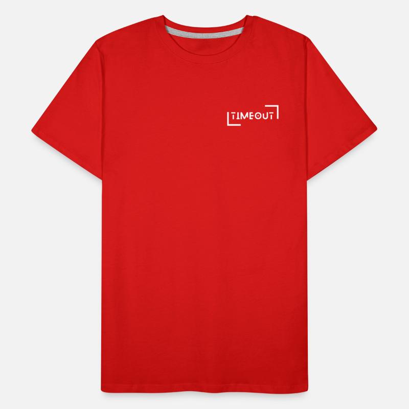 Timeout Männer Premium Bio T-Shirt