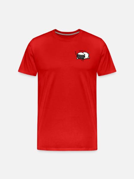 Ab ins Heu - Männer Premium Bio T-Shirt - Rot