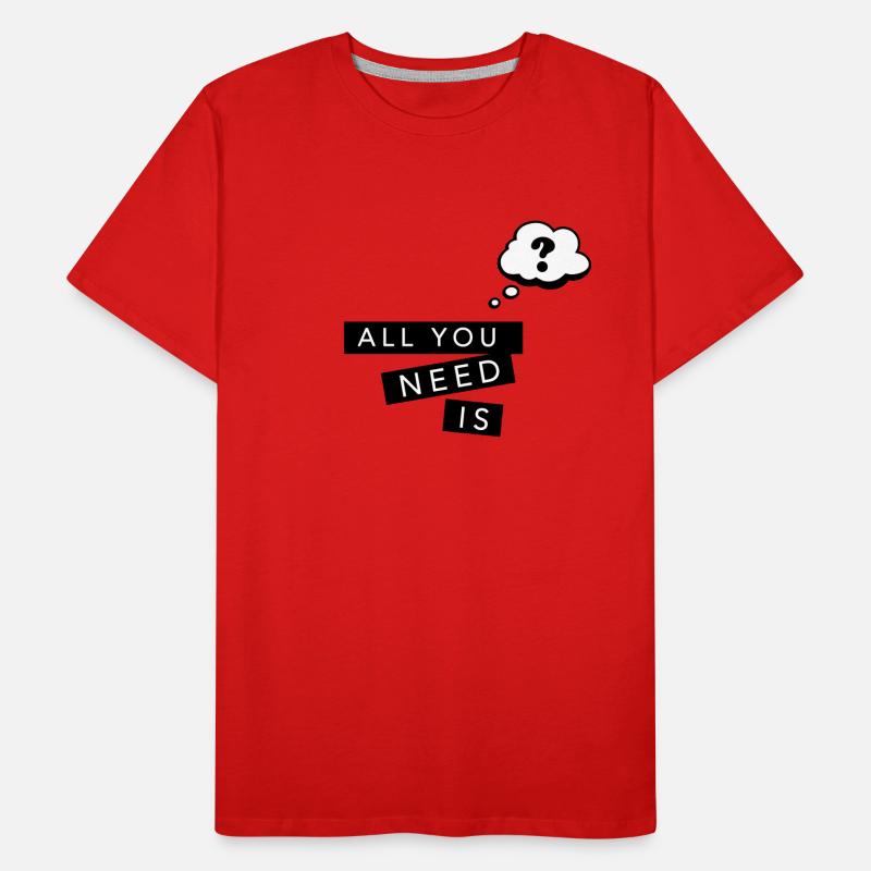 Bulle Comiques point d'interrogation T-shirt bio Premium Homme